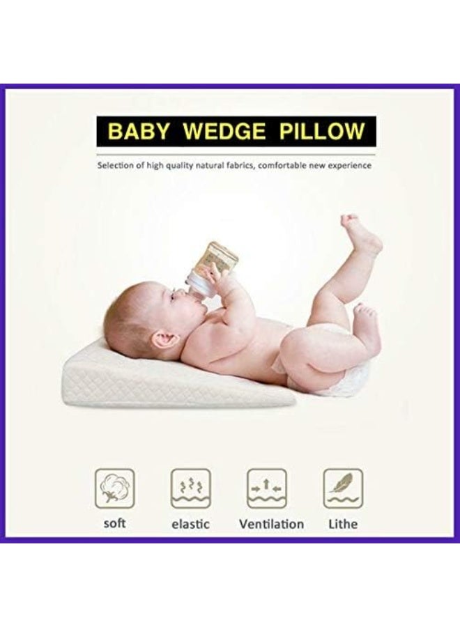 Y&D Bassinet Baby Wedge Pillow Pram Cot Bed Acid Reflux Colic Congestion, Helps Sleeping, Feeding, Baby Anti Baby Spit Milk Nursing - Image 5